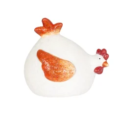 Ornement poule en terre cuite Poule 15 cm - Vendu à l'unité