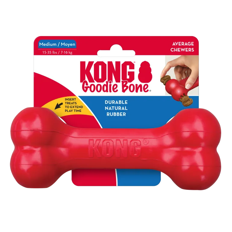 Os à mâcher pour chien KONG Classic rouge