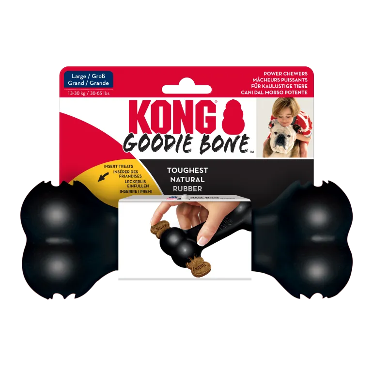 Os à mâcher pour chien Kong Extreme noir