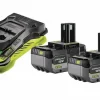 Pack 2 batteries 18 V Lithium+ 5,0Ah + chargeur ultra rapide