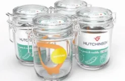 Pack de 4 bocaux de conservation 0,5 L HUTCHINSON