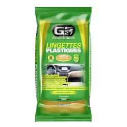 Pack de 30 lingettes pour plastique GS27