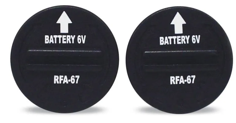 Pack de 2 piles PetSafe 6V - RFA67D-11