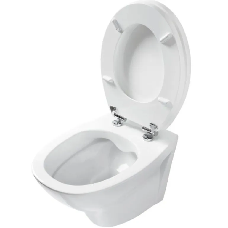 Pack WC suspendu universel smart cuvette modern WIRQUIN