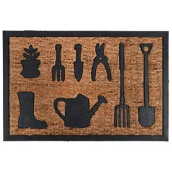 Paillasson en fibre de coco/caoutchouc Arrosoir 60x40 cm