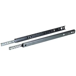 Paire de coulisses à billes 283x17mm acier zingué