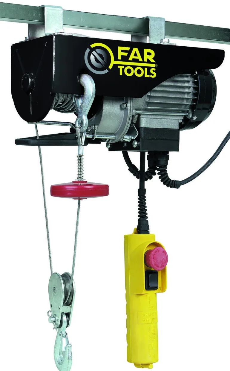 Palan électrique 1050W charge max 600Kg