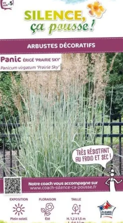 Panic érigé "Prairie Sky" Pot 4.5L SILENCE ÇA POUSSE