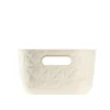 Panier de rangement Softex S 4L Blanc cassé CURVER
