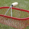 Panier de récolte en métal 7L rouge MASY