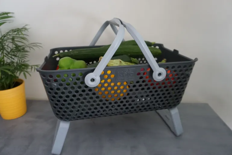 Panier Kajo 15L gris (x1)