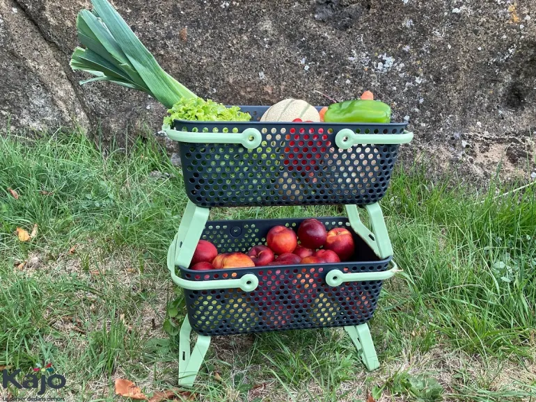 Panier Kajo 15L (x1) gris