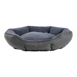 Panier ovale soft antidérapant 70 x 65 cm bleu