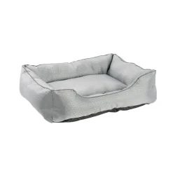 Panier antidérapant imperméable argent 61 x 48 x 18 cm