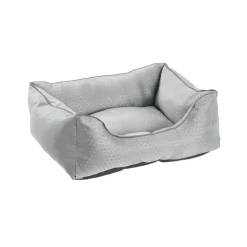 Panier antidérapant imperméable argent 47 x 37 x 17 cm