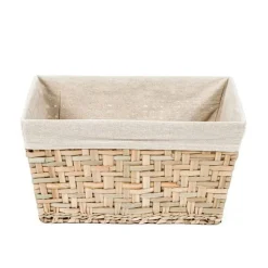Panier de rangement en jonc de mer Fiesta M
