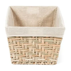 Panier de rangement en jonc de mer Fiesta M