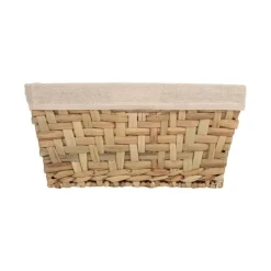 Panier de rangement en jonc de mer Fiesta L