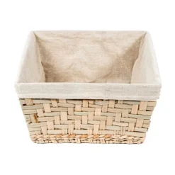Panier de rangement en jonc de mer Fiesta L