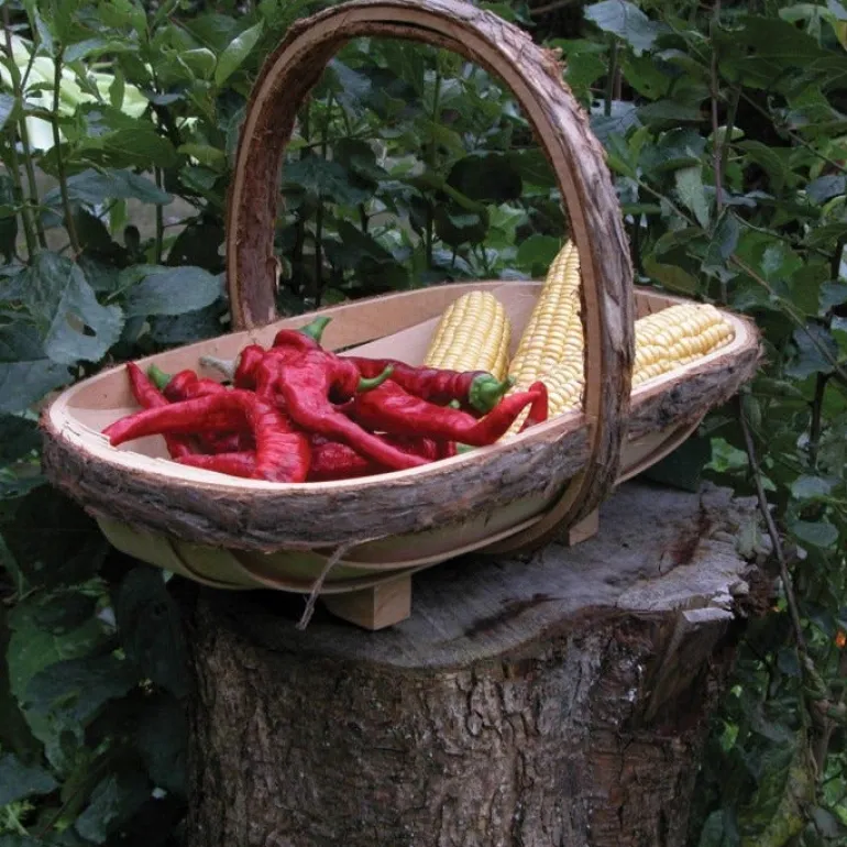 Panier en bois moyen format (vendu à l'unité)