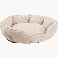 Panier ovale soft antidérapant 70 x 65 cm beige
