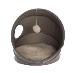 Panier tunnel rétractable 38 x 42 cm gris