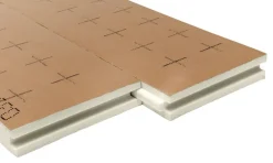 Panneau polyuréthane kraft R1 Ep.2,5cm 120x100cm mur/sol