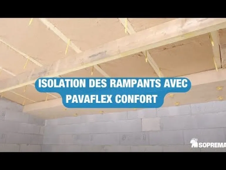 Panneau fibre de bois R=5,75 Ep.22cm 122x57,5cm (x2)