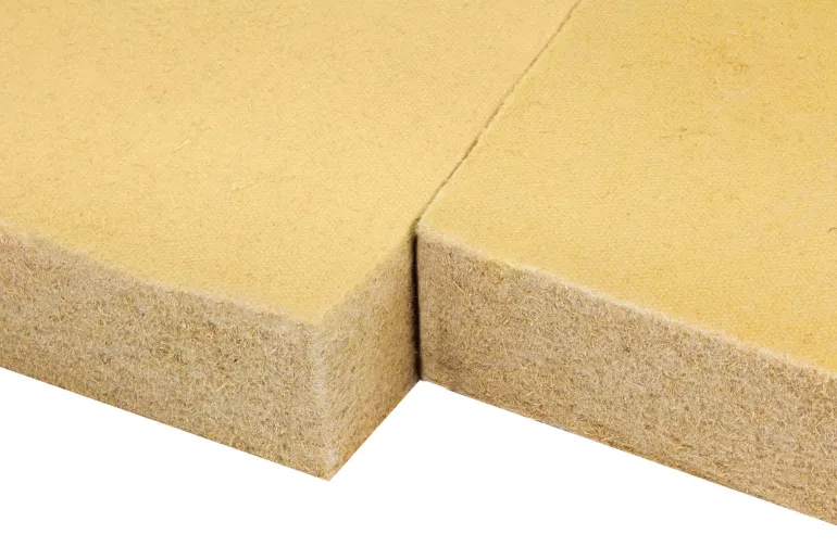Panneau fibre de bois R=1,55 Ep.6cm 122x57,5cm (x8)