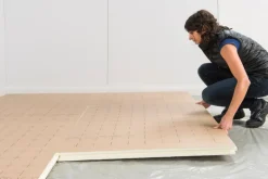 Panneau polyuréthane kraft R4,65 Ep.10cm 120x100cm mur/sol
