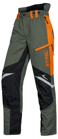 Pantalon Function Ergo vert/orange pour homme STIHL