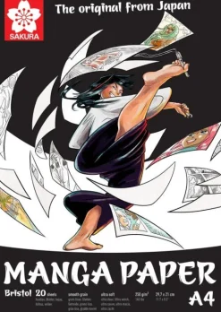 Papier Manga A4, 250G, 20 pages