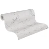 Papier peint vinyl sur support intissé marbre lisse blanc