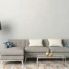 Papier peint vinyl expansé sur support papier uni blanc