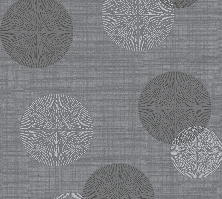 Papier peint vinyl expansé sur support intissé bulle gris
