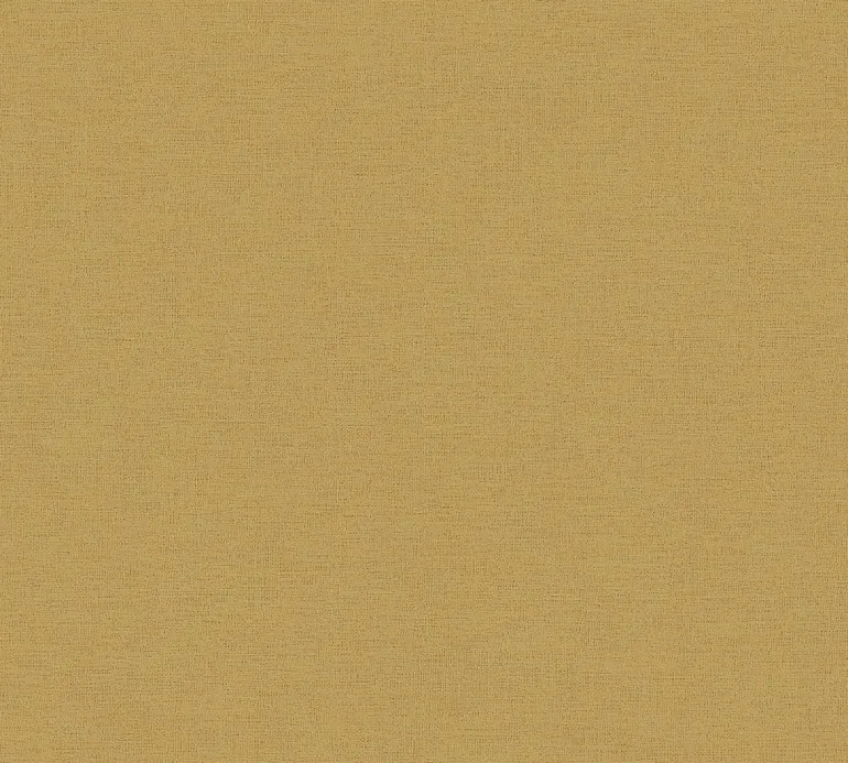Papier peint vinyl sur support intissé uni life moutarde