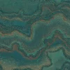 Papier peint vinyl sur support intissé malachite émeraude