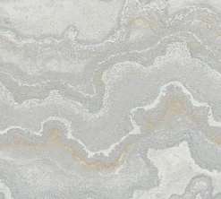 Papier peint vinyl sur support intissé malachite gris