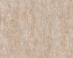 Papier peint vinyl sur support intissé uni brut doré