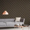 Papier peint vinyl sur support intissé glamourous ebene