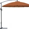 Parasol déporté Pagode Ø300 cm sienne PRO LOISIRS