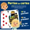 Parties de cartes (bleu)