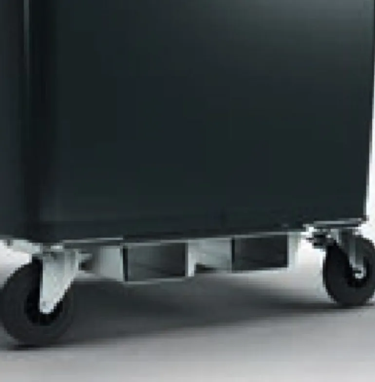 Passage fourche + renforts fond de cuve pour CityBac 1000L