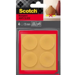Pastilles minces adhésives translucide Ø33 mm SCOTCH