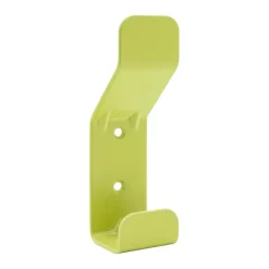 Patère basique 1 tête acier vert botanique 140x40x50mm