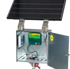 P4500 avec boîtier antivol+module solaire+batterie AGM 100Ah