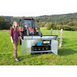 P8000 avec boîtier antivol+module solaire+batterie 4x200Ah