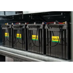 P8000 avec boîtier antivol+module solaire+batterie 4x200Ah