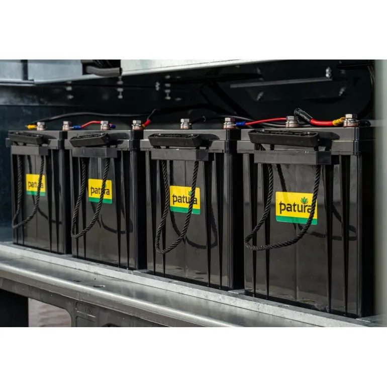 P8000 avec boîtier antivol+module solaire+batterie 4x200Ah