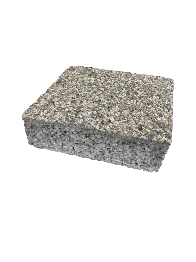 Pavé Hydro Perméable 20x20x6,2 cm Granité clair